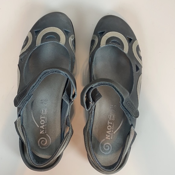 Naot Rongo Collection Closed Toe Sandals Size 10 - Picture 8 of 16